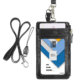 ebrain card Holder with Lanyard 18 80x80 - Clear View Custom ID Holder