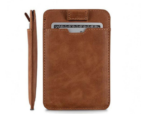 ebrain card wallet 2 495x400 - Multi-function PU Leather Pocket Slim Wallet Card Holder