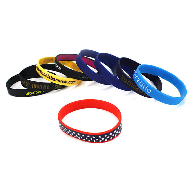 Promotional Silicone Wristband Bracelet | Ebrain Gifts