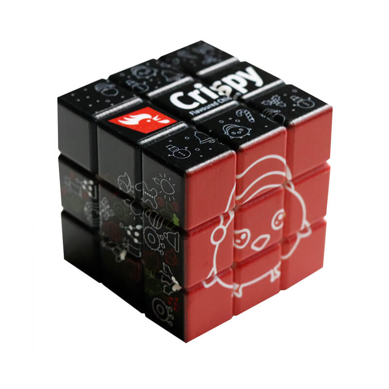 Customized Rubiks Cube with pattern 05 - Customized Rubik's Cube